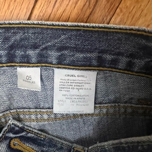 CRUEL GIRL SLIM FIT Regular JEANS size 05 blue - Picture 8 of 12